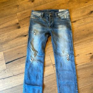 Mens Diesel 28x28 Safado distressed Jeans